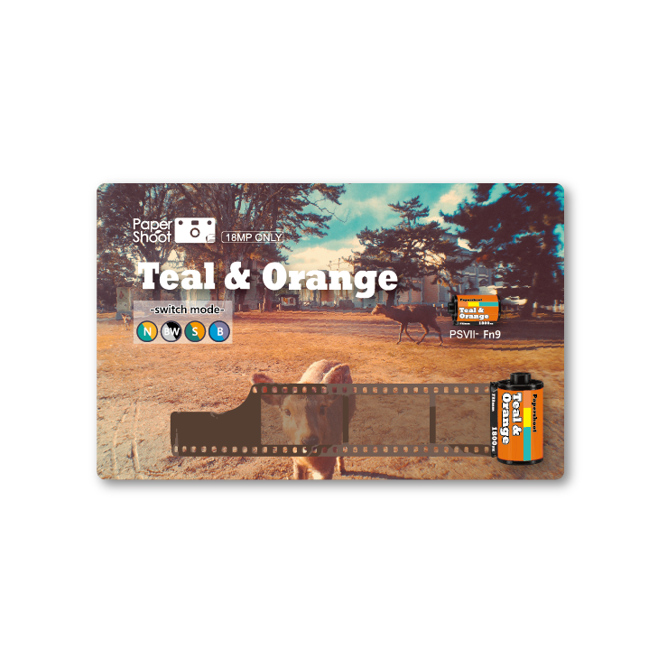 Filter Card : Teal & Orange