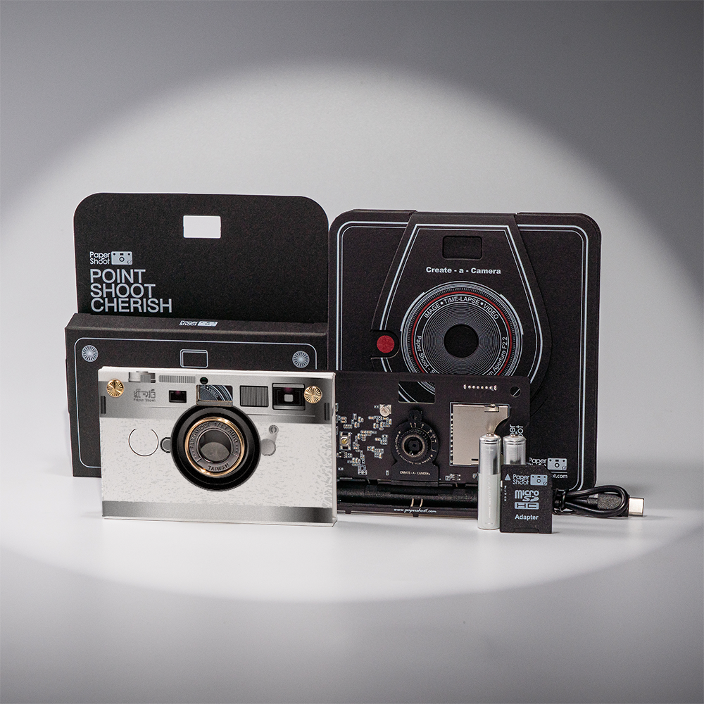 Paper Camera - Old Lomo Camera (Classical White)