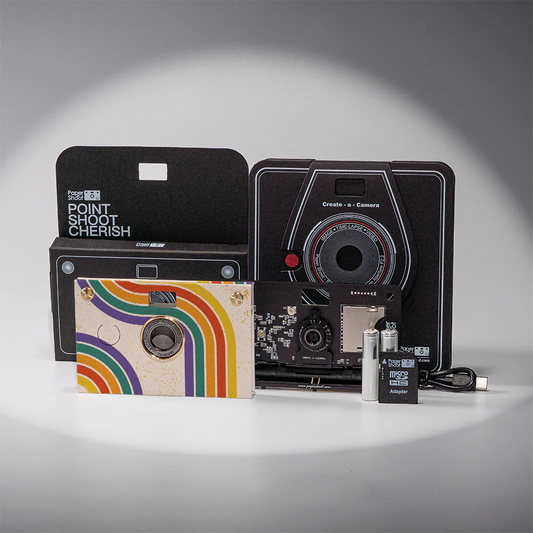 Paper Camera - Rainbow Wave