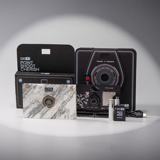 Paper Camera - Stone Pattern (Ajax)