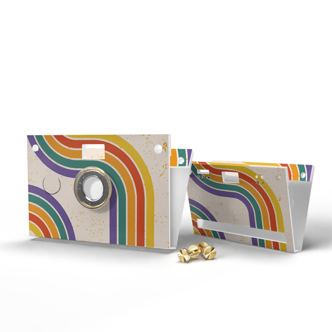 Paper Case : Rainbow Wave