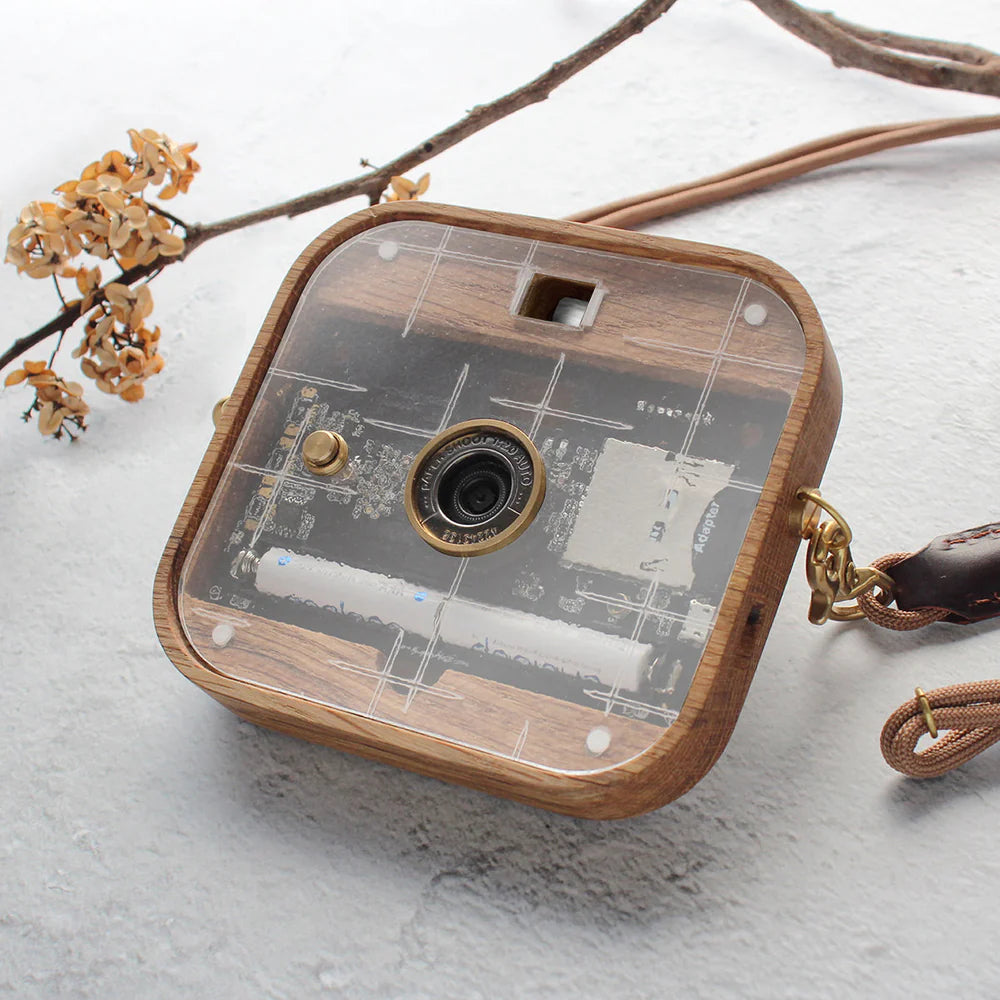 Thinkk & Shoot Camera - Vintage Glass (Sliver Stars)