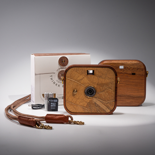 Thinkk & Shoot Camera - Leaf (Light Brown Autumn Afternoon)