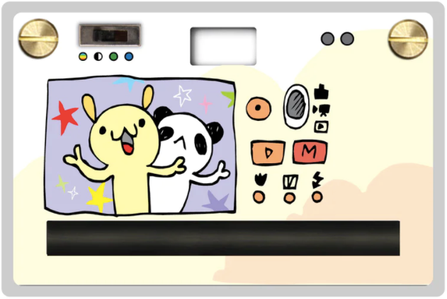 Paper Case - Hand Drawing (Red)