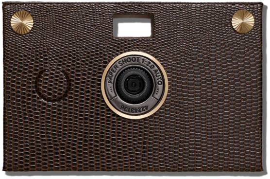Leather Case : Dark Camel Brown