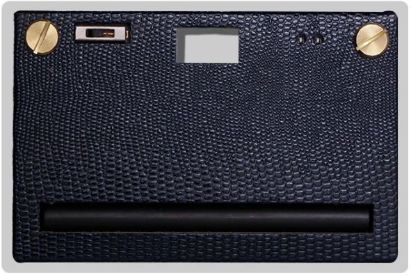 Leather Case - Midnight Blue
