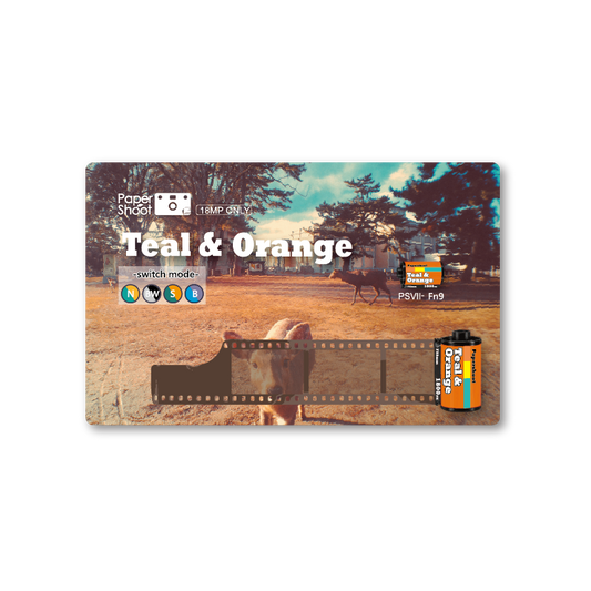 Filter Card : Teal & Orange