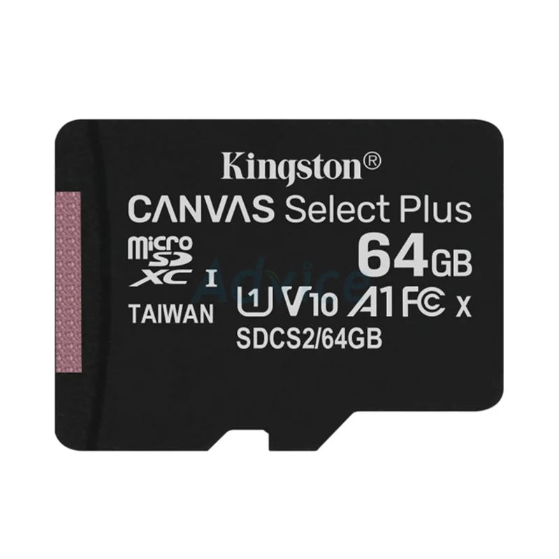 64GB Micro SD Card Kingston Canvas Select Plus SDCS2