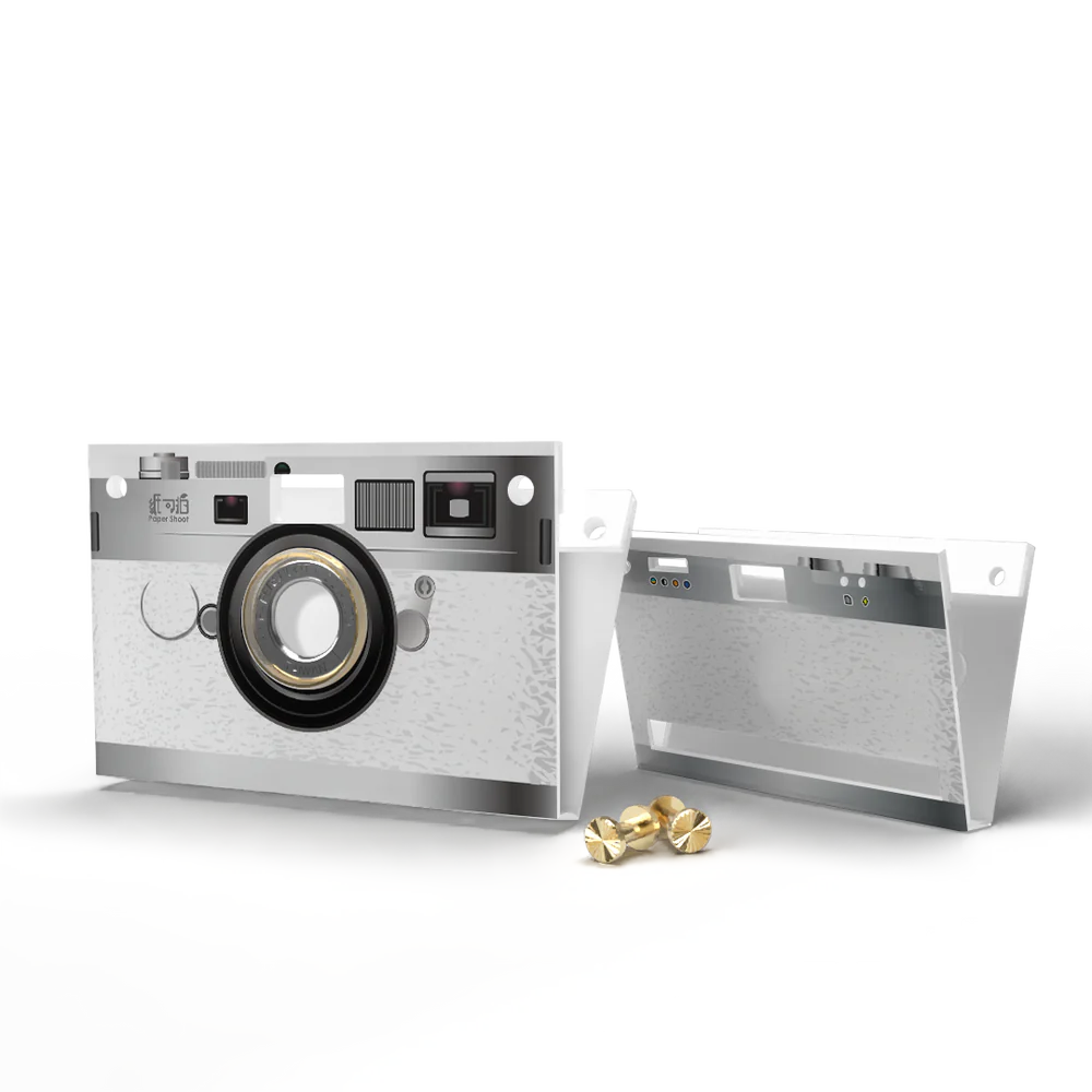 Paper Case : Old Lomo Camera (Classical White)