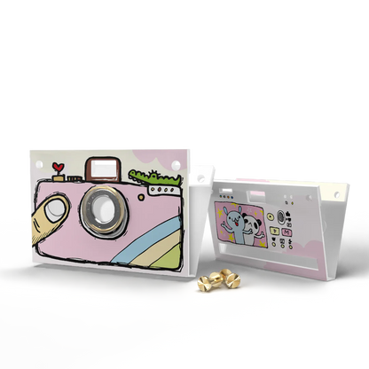Paper Case : Hand Drawing (Pink)