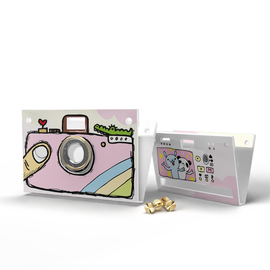 Paper Case : Hand Drawing (Pink)