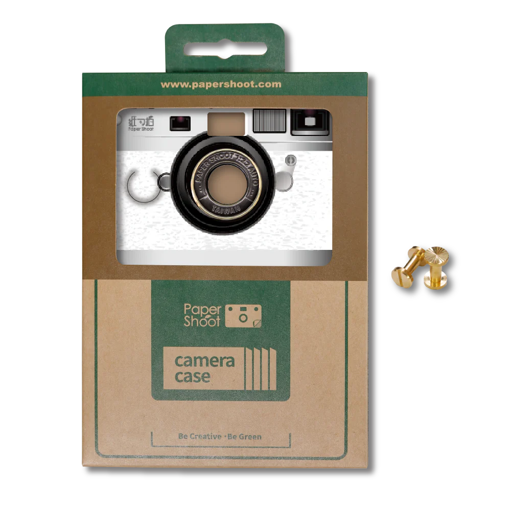 Paper Case : Old Lomo Camera (Classical White)