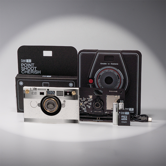 Paper Camera - Old Lomo Camera (Classical White)