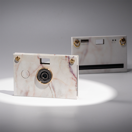 Paper Camera - Stone Pattern (Bianca Rose)
