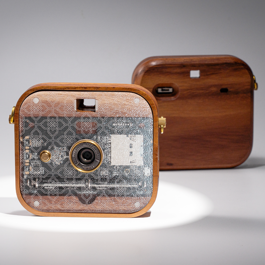 Thinkk & Shoot Camera - Vintage Glass (Begonia Flower)