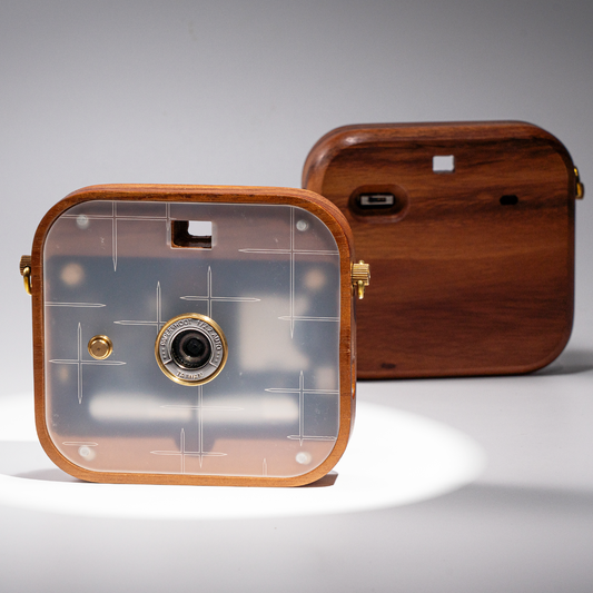Thinkk & Shoot Camera - Vintage Glass (Sliver Stars)