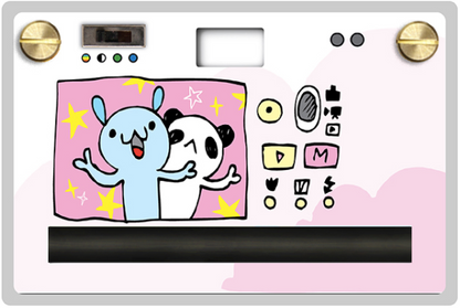 Paper Case : Hand Drawing (Pink)