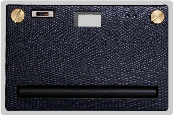 Leather Case : Midnight Blue
