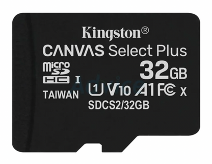 32GB Micro SD Card Kingston Canvas Select Plus SDCS2