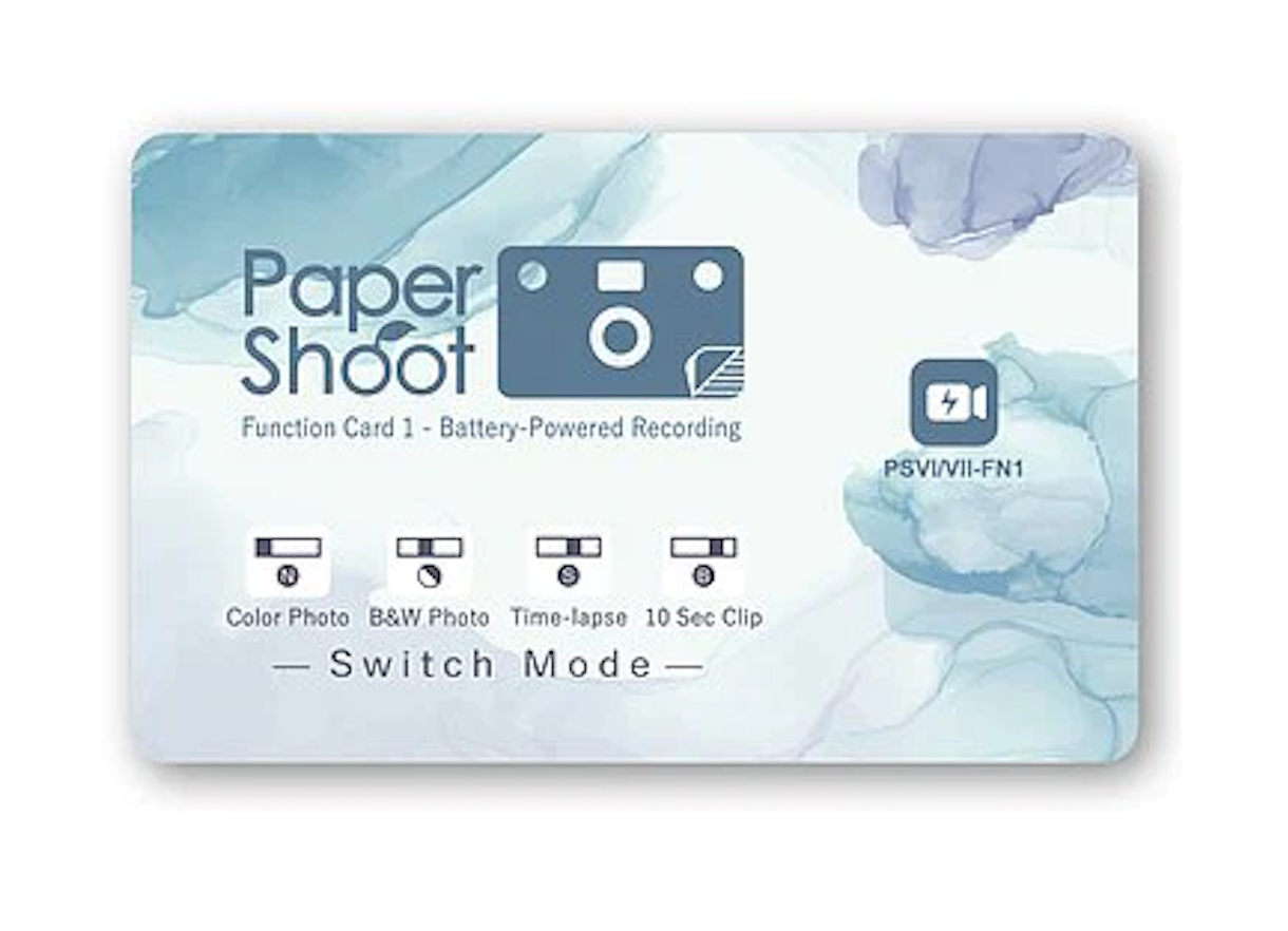 Function Card - Video Recording – Paper Shoot Thailand