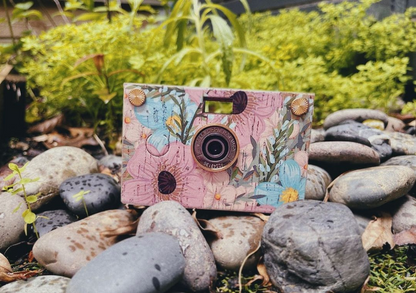 Cork Camera - Secret Garden